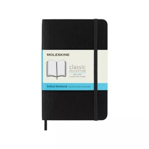 undefined, Moleskine Notizbuch, Pocket Size, Punktraster, schwarz, Moleskine Notizbuch P, A6, Punkte, schwarz, 892734