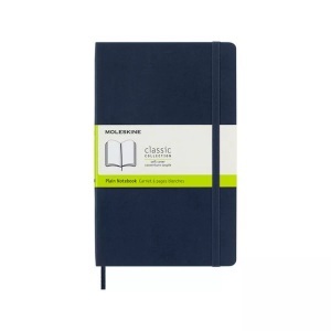 undefined, Moleskine Notizbuch Large/A5, Blanko, Soft Cover, Saphir, Moleskine Notizbuch, L/A5, Blanko, Soft Cover, Saphir, 854757