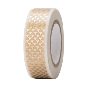 undefined, Tape Dreiecke Gold, Rico Design Washi Tape Dreiecke 1.5 cm x 10 m, Gold