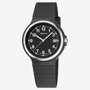 M+Watch, M+Watch Maxi Wym.35220.rb, M-watch Unisex Black 38mm