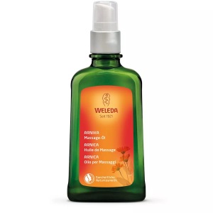 Weleda, Weleda Arnika Massageöl 100ml, Weleda Arnika Massage-Öl Glasflasche 100 ml