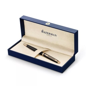 WATERMANN, WATERMANN WATERMAN Kugelschreiber H?misph?re, Wateran Kugelschreiber Hemisphere GC, matt-schwarz, S0920770