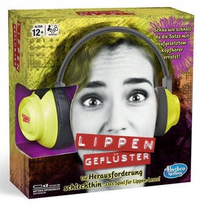 Hasbro, Lippengeflüster, Partyspiel, 