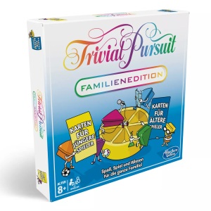 Hasbro, Trivial Pursuit Familien-Edition, Trivial Pursuit Familien-Edition 8+ Jahre
