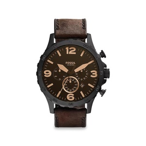 Fossil, Fossil Nate Uhren, Chronograph Uhr Herren 50mm