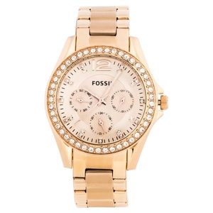 Fossil, Fossil Uhren Damen, Fossil Riley Damenuhr ES2811