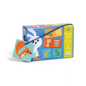 DJECO, Djeco 10 Puzzle Duo DINNER´S READY 10x2-teilig in bunt, Djeco - Puzzle Duo Zu Tisch!, Multicolor