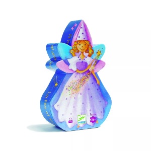 DJECO, Djeco Puzzle THE FAIRY AND THE UNICORN 36-teilig in bunt, Puzzle THE FAIRY AND THE UNICORN 36-teilig in bunt