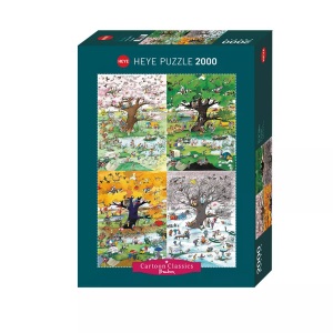 Heye, Heye Puzzle 4 Seasons Standard, 2000 Teile, Heye - Standardpuzzle - 4 Seasons 2000 Teile