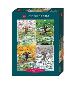 Heye, Heye Puzzle 4 Seasons Standard, 2000 Teile, Heye - Standardpuzzle - 4 Seasons 2000 Teile