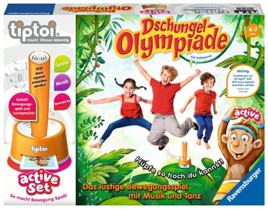 undefined, active Set Dschungel-Olympiade (Kinderspiel), 