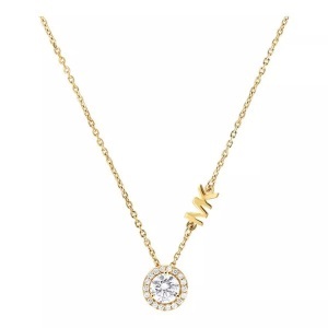 Michael Kors, Michael Kors CUSTOM KORS Collier Damen, Michael Kors - Halskette, Premium, One Size, Goldfarben