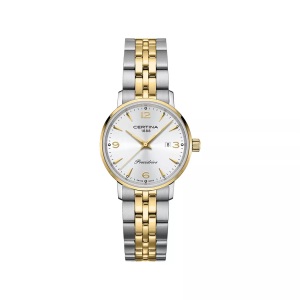 Certina, Certina DS Caimano Uhren Damen, Certina - Analoguhr, DS Caimano, 28mm, Zweifarbig