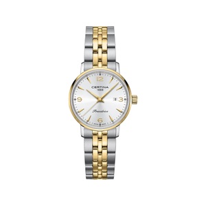 Certina, Certina DS Caimano Uhren Damen, Certina - Analoguhr, DS Caimano, 28mm, Zweifarbig