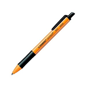 Stabilo, Stabilo Kugelschreiber 604229 0.5 mm Schreibfarbe: Schwarz 1 St., Stabilo pointball, 0.5mm, schwarz, Kugelschreiber, 6030/46
