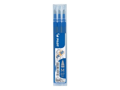 Pilots, Pilots Pilot Patrone FriXion 3 x Blau, Medium, Pilot Mine FriXion Refill, blau, BLS-FR7-L, (3er Set)