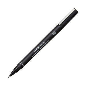 UNI, Uni Fineliner PIN 0.6 mm Schwarz, uni-ball Fineliner Pin, 0.6mm, schwarz, PIN06.200