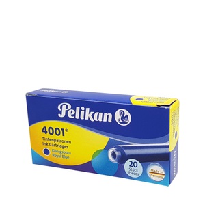 Pelikan, Pelikan TINTENPATRONEN TINTENPATRONEN, PELIKAN Tintenpatrone TP/20 blau 20 Stück
