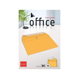 undefined, ELCO Couvert Office o/Fenster B5 74497.72 120g, gleb 10 Stück, ELCO Couvert Office o/Fenster B5 74497.72 120g, gelb 10 Stück