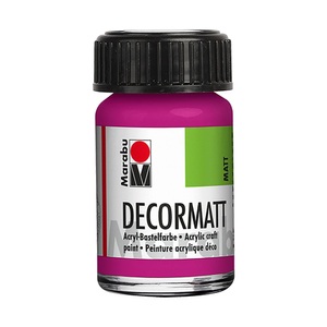Marabu, Acrylfarbe Acrylfarbe, Marabu - Acryl-Bastelfarbe, Decormatt, 1 Stück, Multicolor