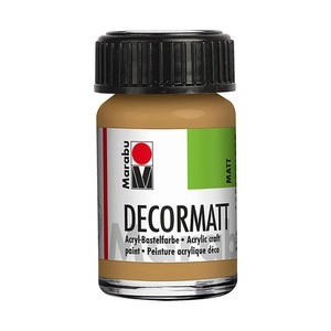 Marabu, Acrylfarbe Acrylfarbe, Marabu - Acryl-Bastelfarbe, Decormatt, 1 Stück, Multicolor