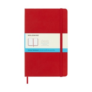 undefined, Moleskine Scarlet Red Notebook Large Dotted Hard, Moleskine Notizbuch, L/A5, Punktraster, HC, Scharlachrot, 715420