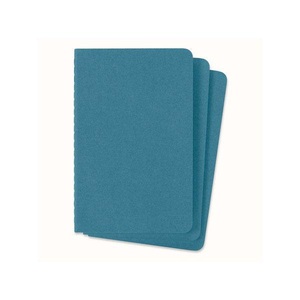 undefined, Moleskine Cahier Notizhefte Blanko, Pocket, A6, Kartoneinband, 3er Set, Lebhaftes Blau, Moleskine Notizbuch, Karton, 3 x P/A6, blanko, lebhaftes blau, 64 Seiten, 629612