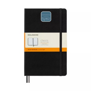 undefined, Moleskine Notizbuch, Large, A5 Liniert, Erweiterte Seitenanzahl, Hard Cover, Schwarz, Moleskine Notizbuch, HC, L/A5, liniert, schwarz, 240 Seiten, 628004
