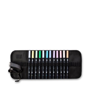 Tombow, Tombow Filzstifte Set Filzstifte Set, Tombow Geschenkset Dual Brush 12er Etui Pastelltöne