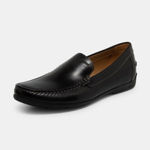 GEOX, Geox Siron Herren Slipper Schwarz, Geox - Mokassins, für Herren, Black, Größe 40