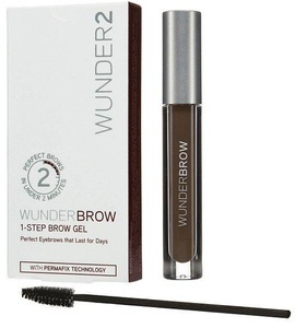 WUNDER2, Wunder2 Black Brown WUNDERBROW Augenbrauengel 3g, Wunderbrow WUNDERBROW 1-Step Brow Gel Black / Brown