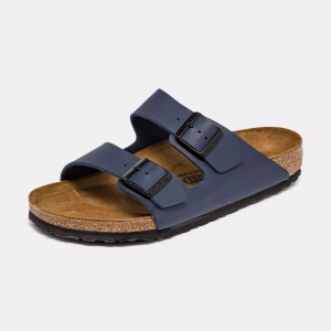 Birkenstock, Birkenstock Pantolette Arizona Damen & Herren blau, Birkenstock Arizona BF Sandale
