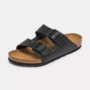 Birkenstock, Birkenstock Arizona Pantolette für Damen und Herren schwarz, Birkenstock Arizona-41 41