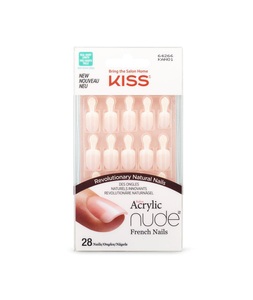 KISS, Kiss Salon Acrylic Nude Nail - Breathtaking ONE Size, KISS Salon Acrylic French Nude Nails Breathtaking (1 Stk)