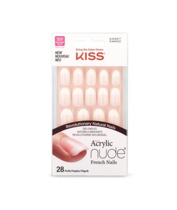 KISS, Kiss Salon Acrylic Nude Nail - Graceful ONE Size, KISS Nails - Salon Acryl Nude Graceful
