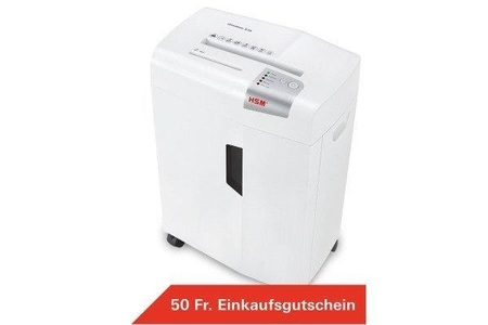 HSM, HSM Aktenvernichter SHREDSTAR X15 Auffangvolumen 26 l Partikel, 15 Blatt, HSM shredstar X15 Aktenvernichter 15 Blatt Partikelschnitt 4 x 37 mm P-4 26 l Vernichtet auch CDs, DVDs, Heftklammern,