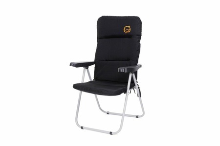 O'Camp, Klappbarer Komfort-campingstuhl - O'camp - Multiposition Unisex Schwarz Leicht 105cm, 