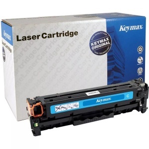 KEYMAX, KEYMAX RMC Toner-Modul cyan CRG 718CKEY zu Canon LBP 7200 2800 S., Keymax Toner, blau, RMC, CRG 718CKEY, (2'800 Seiten)