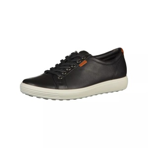 Ecco, Ecco Soft 7 Damen Sneaker Schwarz, ecco - Sneaker, für Damen, Schwarz, Größe 38