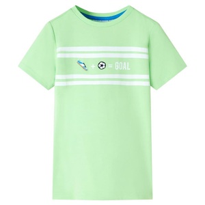 vidaXL, vidaXL Kinder T-Shirt Neongrün 104, vidaXL Kinder T-Shirt Neongrün 104