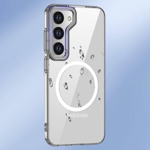 Cover-Discount, Galaxy S23+ - Hybrid Backcase mit Magnet, Cover-Discount - Galaxy S23+ Hybrid Backcase Mit Magnet, Weiss