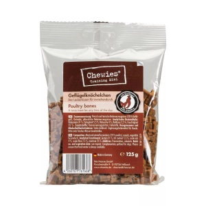 Chewies, Chewies Mini Knöchelchen Kausnacks (semi-moist) - Geflügel 125 g, Chewies Goodies Mini - Geflügel 125 g