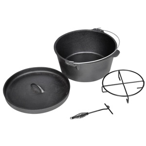 vidaXL, vidaXL Bräter Dutch Oven 9QT, vidaXL Bräter Dutch Oven 9QT