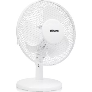 Tristar, TRISTAR Tischventilator 23cm VE-5721 weiss, Tristar VE-5721 Ventilator Weiss