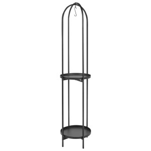 Beliani, Beliani - Pflanzenständer aus Eisen Modern TAMARIX, One Size, Schwarz, Beliani - Pflanzenständer aus Eisen Modern TAMARIX, One Size, Schwarz