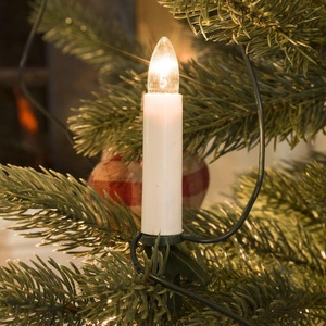 Konstmide CHRISTMAS, 9,75 m lange Lichterkette mit Topbirnen innen 16-f, 9,75 m lange Lichterkette mit Topbirnen innen 16-f