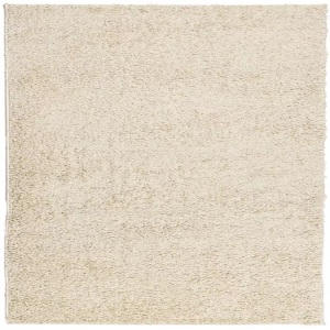 vidaXL, vidaXL Teppich Shaggy Hochflor Modern Golden 200x200 cm