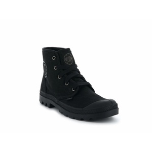 PALLADIUM, Palladium Pampa HI 92352060M universal ganzjährig Damenschuhe schwarz 5 UK / 7 US / 38 EUR / 25 cm, Palladium Schnürboots »PAMPA HI«, Schnürstiefel, Schnürstiefelette aus Canvas