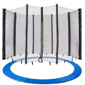 Arebos, Trampolin Sicherheitsnetz + Randabdeckung Randschutz Netz Ersatzteile, Arebos - Trampolin Sicherheitsnetz + Randabdeckung Randschutz Netz Ersatzteile, One Size