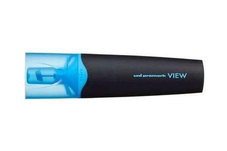 uni-ball, UNI-BALL Textmarker View USP200 L.BLU blau, uni-ball Textmarker View, blau, USP200HELLBL